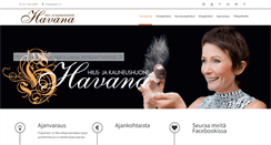 Desktop Screenshot of havana-kuopio.fi